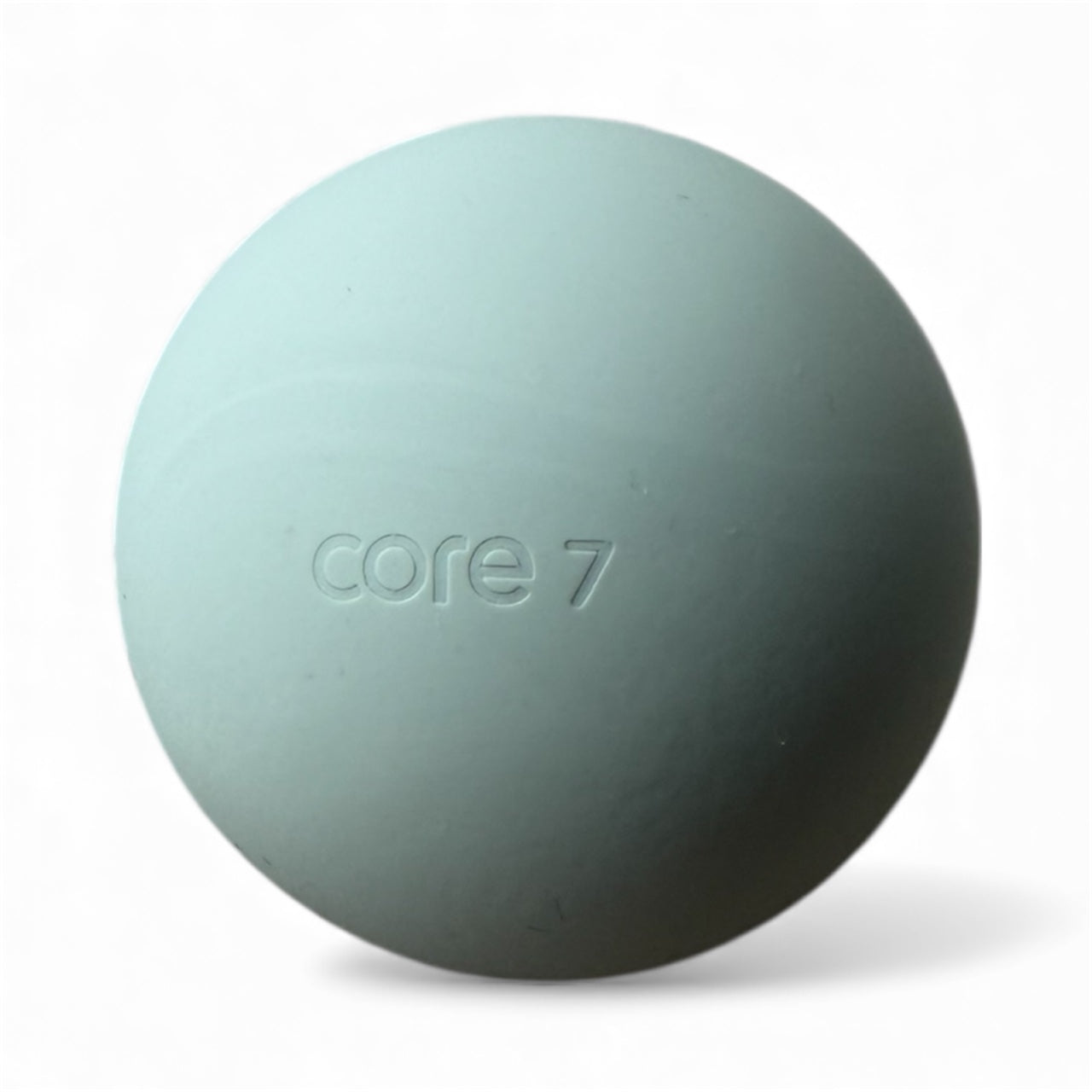 Light Teal Pilates weighted massage Ball (0.5kg)