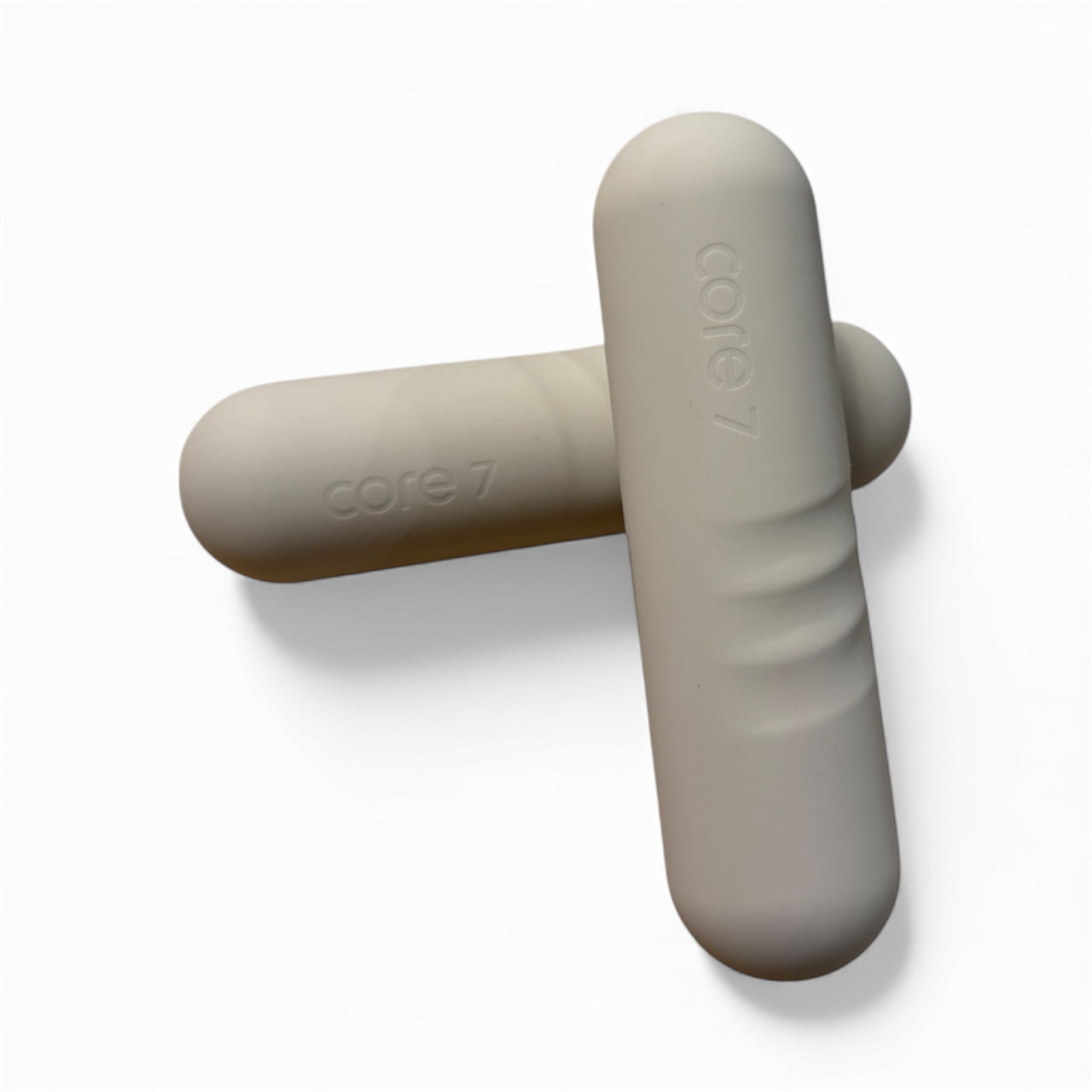 Beige Hand Weight Bars (1kg each) pack of 2